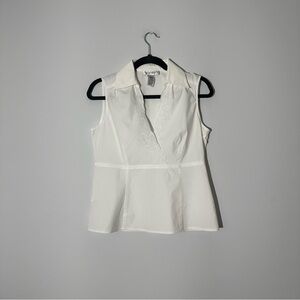 Nine West sleeveless blouse